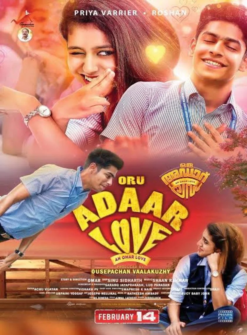 Oru Adaar Love (2021) New South Full Movie Dual Audio [Hindi And Malayalam] HD