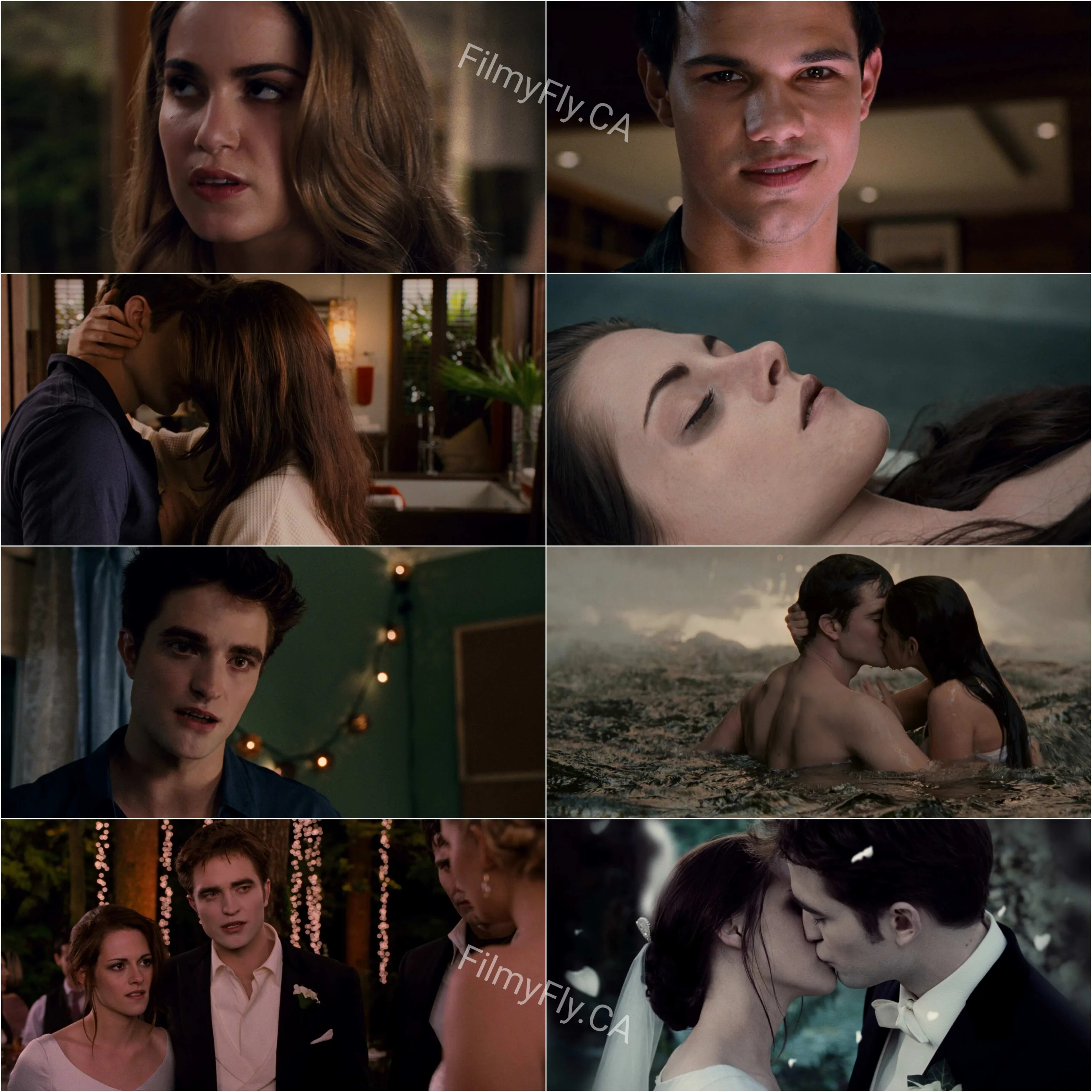 The Twilight Saga - Breaking Dawn - Part 1 (2011) (Hindi + English) Dual Audio Hollywood Movie HD ESub screenshot